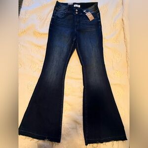 Buckle BKE Parker Dark Blue Flare Jeans